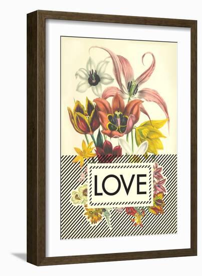 Love-null-Framed Art Print