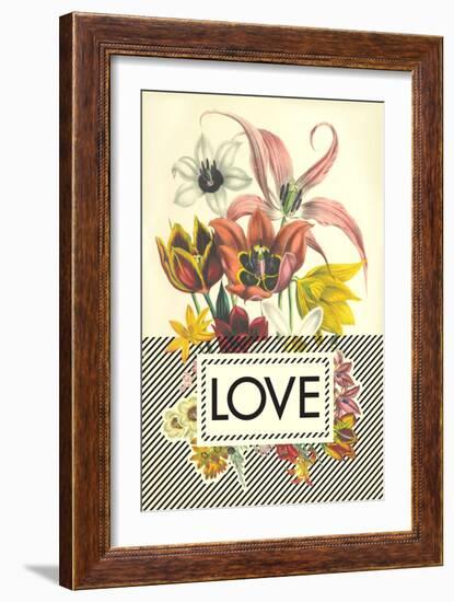 Love-null-Framed Art Print