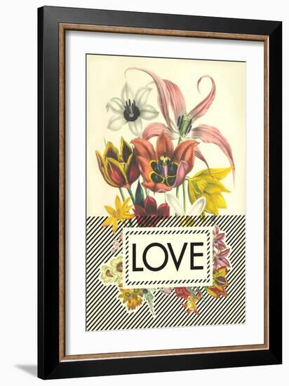 Love-null-Framed Art Print