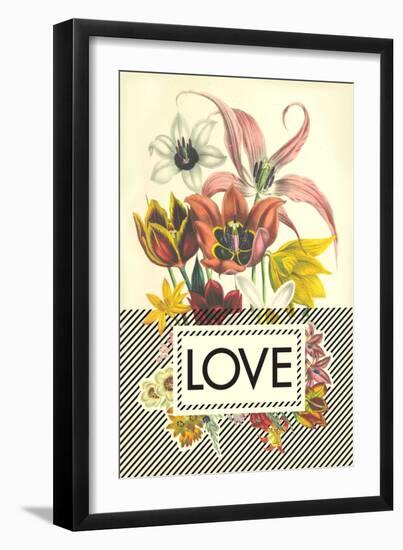 Love-null-Framed Art Print