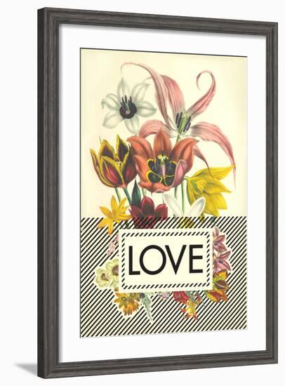 Love-null-Framed Art Print