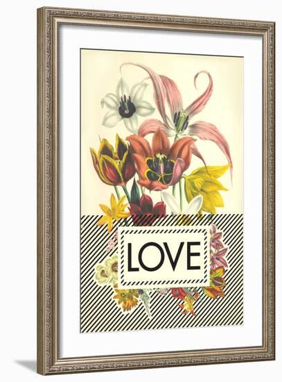 Love-null-Framed Art Print