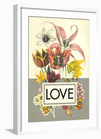 Love-null-Framed Art Print