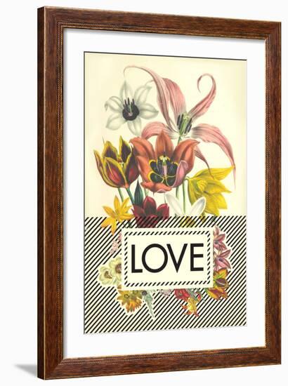 Love-null-Framed Art Print