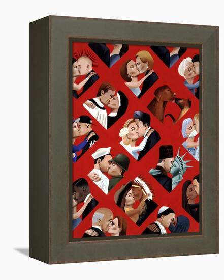 Love-Mark Ulriksen-Framed Stretched Canvas