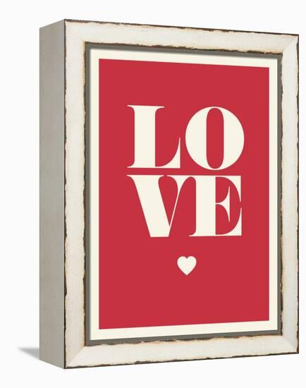 Love-null-Framed Stretched Canvas