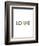 Love-Volkan Dalyan-Framed Premium Giclee Print