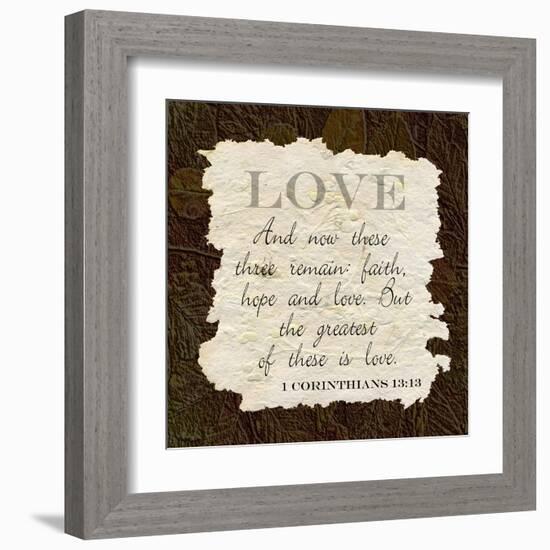 Love-Taylor Greene-Framed Art Print