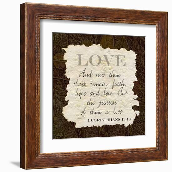 Love-Taylor Greene-Framed Art Print