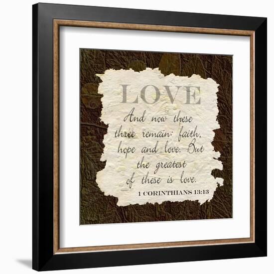 Love-Taylor Greene-Framed Art Print