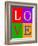 Love-MIRO3D-Framed Art Print