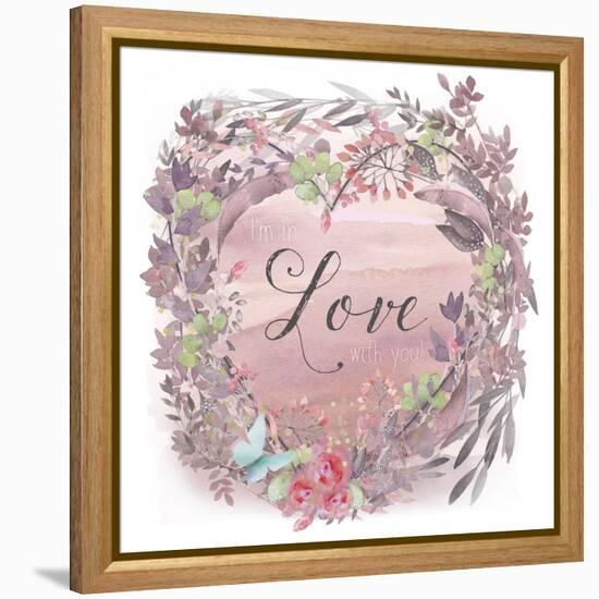 Love-Tina Lavoie-Framed Premier Image Canvas