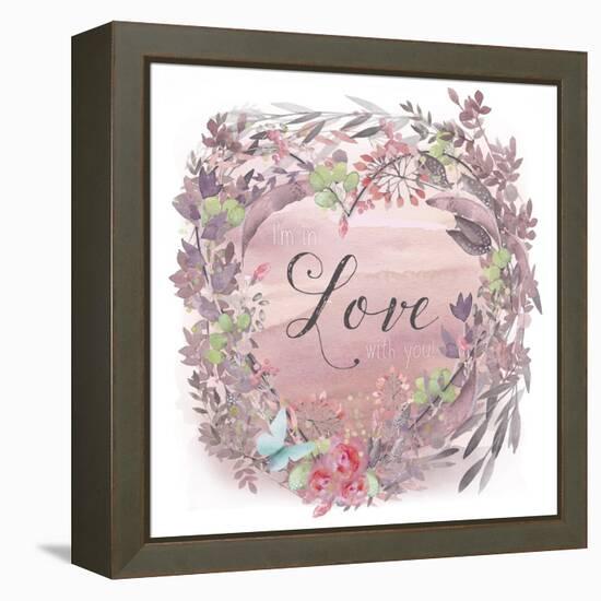 Love-Tina Lavoie-Framed Premier Image Canvas