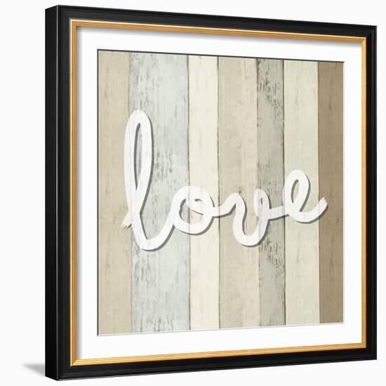 Love-ALI Chris-Framed Giclee Print