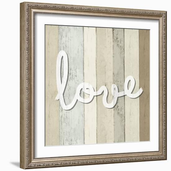 Love-ALI Chris-Framed Giclee Print