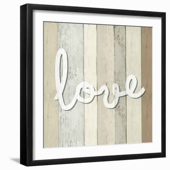 Love-ALI Chris-Framed Giclee Print