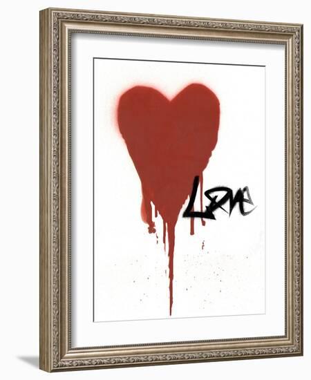 Love-Whoartnow-Framed Giclee Print