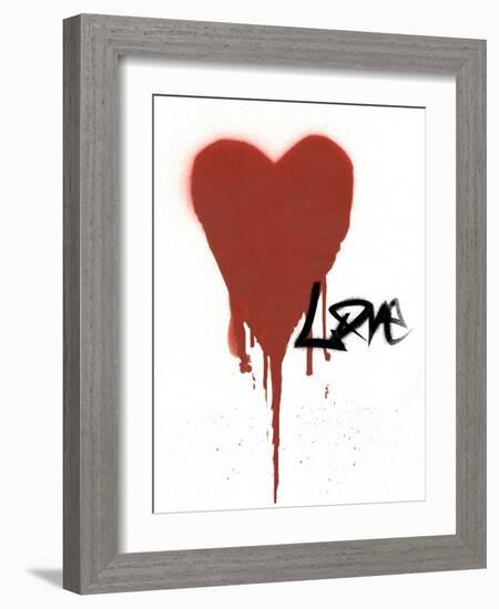 Love-Whoartnow-Framed Giclee Print