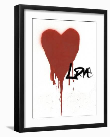 Love-Whoartnow-Framed Giclee Print