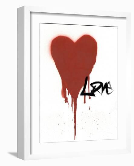 Love-Whoartnow-Framed Giclee Print