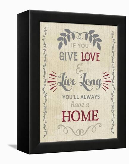 Love-Erin Clark-Framed Premier Image Canvas