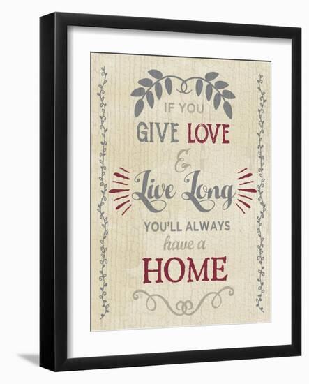 Love-Erin Clark-Framed Giclee Print