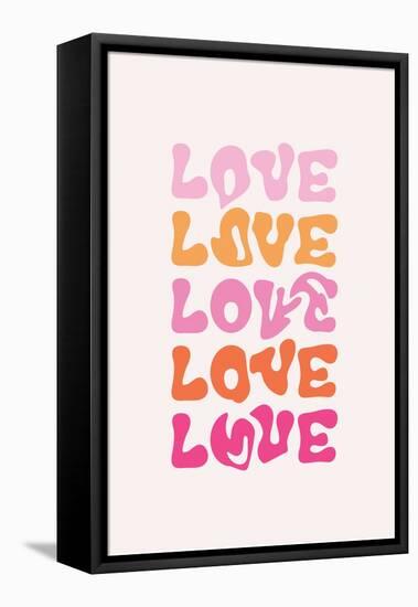 Love-Oju Design-Framed Premier Image Canvas