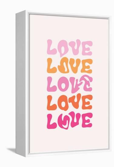 Love-Oju Design-Framed Premier Image Canvas