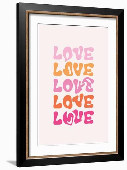 Love-Oju Design-Framed Giclee Print