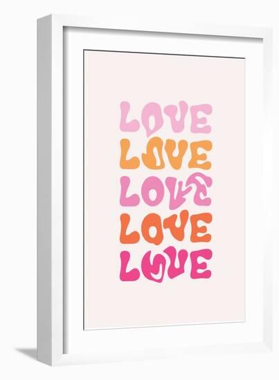 Love-Oju Design-Framed Giclee Print