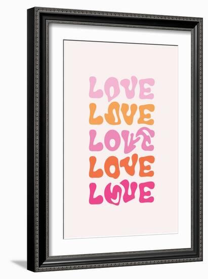 Love-Oju Design-Framed Giclee Print