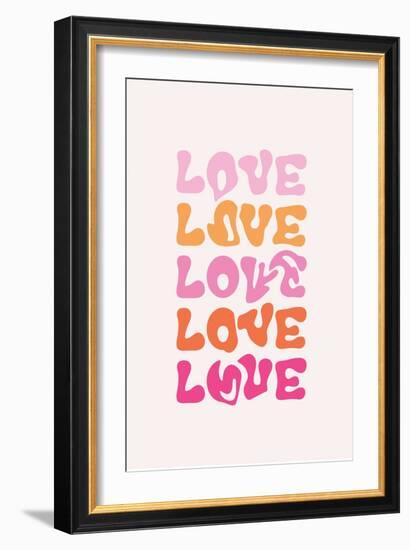 Love-Oju Design-Framed Giclee Print