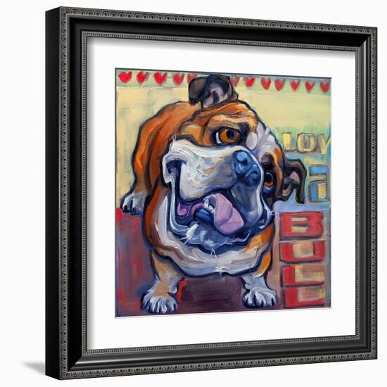 Loveabull-Connie R. Townsend-Framed Art Print