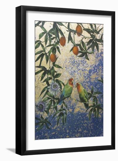 Lovebirds 1-Michael Jackson-Framed Giclee Print