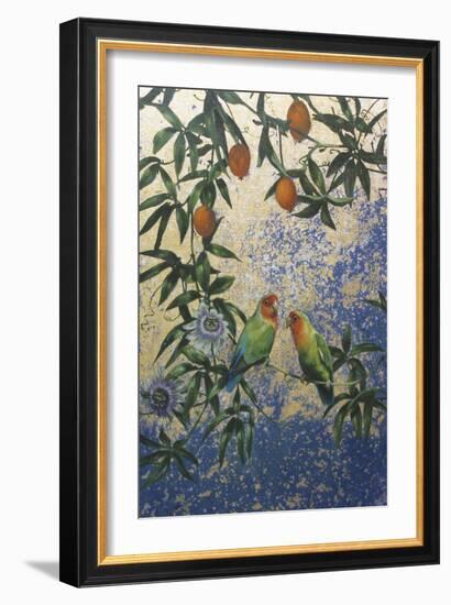 Lovebirds 1-Michael Jackson-Framed Giclee Print