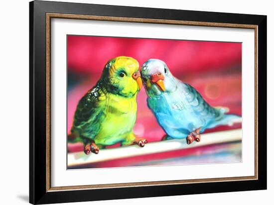 Lovebirds  2011  (oil on canvas)-Sarah Graham-Framed Giclee Print