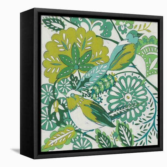 Lovebirds II-Chariklia Zarris-Framed Stretched Canvas