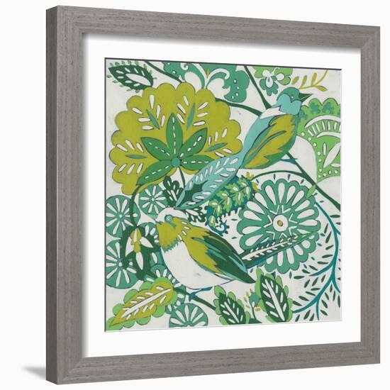 Lovebirds II-Chariklia Zarris-Framed Art Print