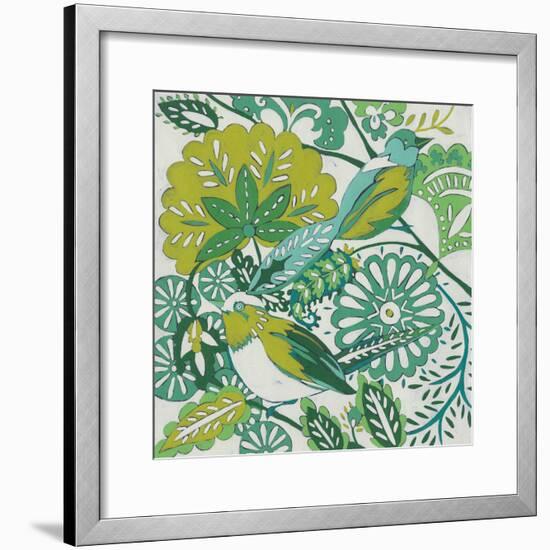 Lovebirds II-Chariklia Zarris-Framed Art Print