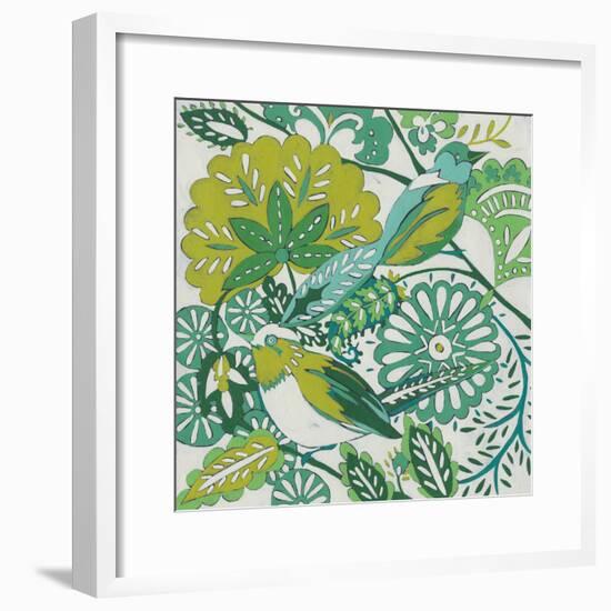 Lovebirds II-Chariklia Zarris-Framed Art Print