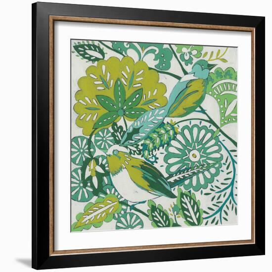 Lovebirds II-Chariklia Zarris-Framed Art Print