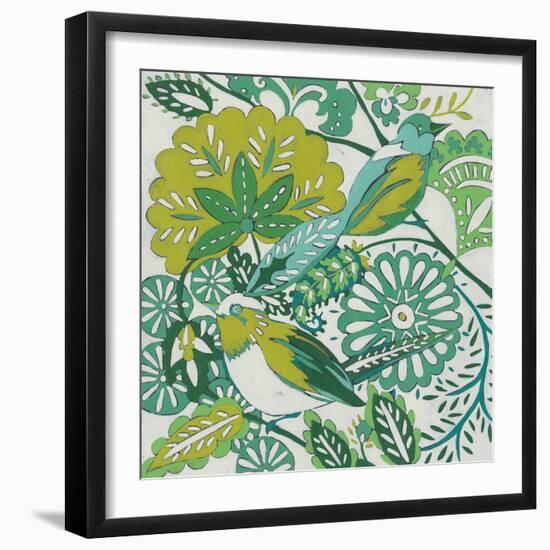 Lovebirds II-Chariklia Zarris-Framed Art Print