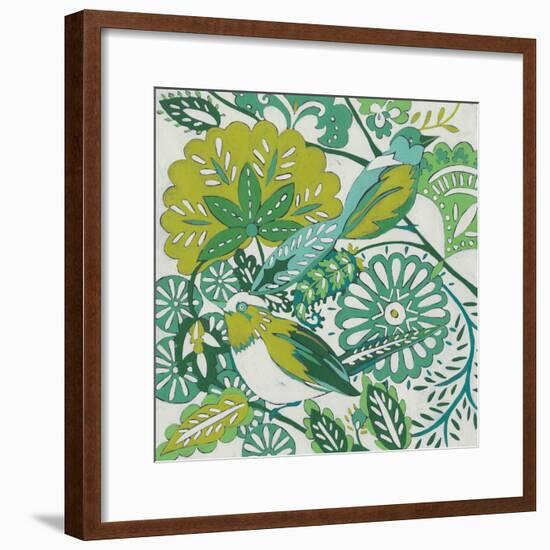 Lovebirds II-Chariklia Zarris-Framed Art Print