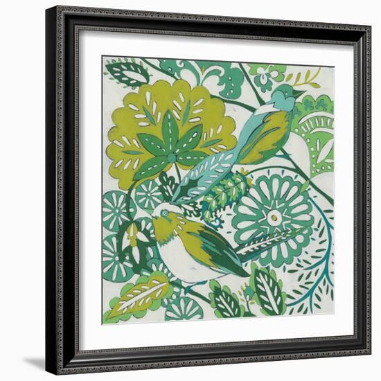 Lovebirds II-Chariklia Zarris-Framed Art Print