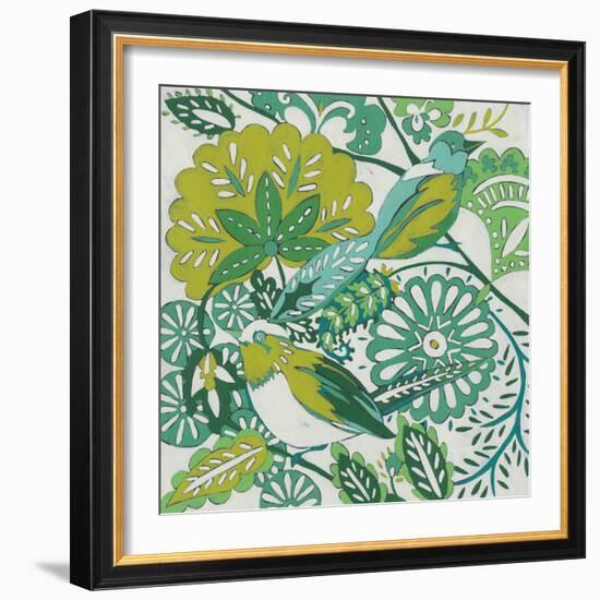 Lovebirds II-Chariklia Zarris-Framed Art Print