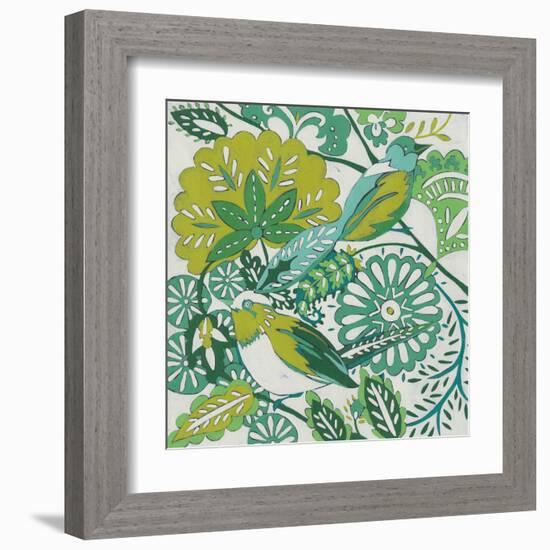 Lovebirds II-Chariklia Zarris-Framed Art Print