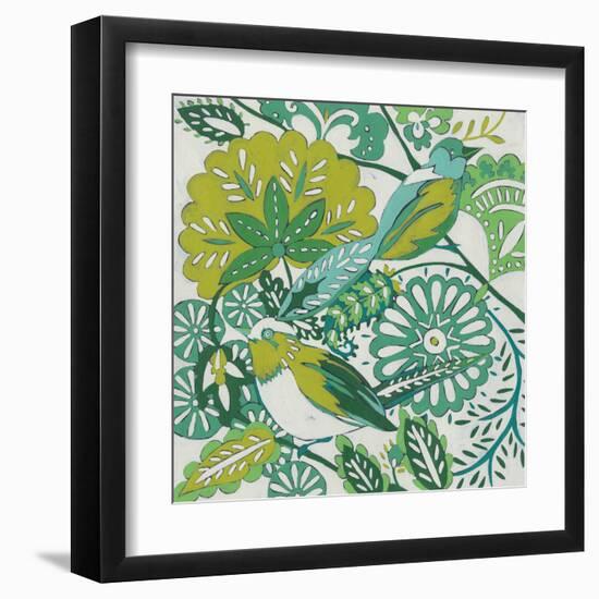 Lovebirds II-Chariklia Zarris-Framed Art Print