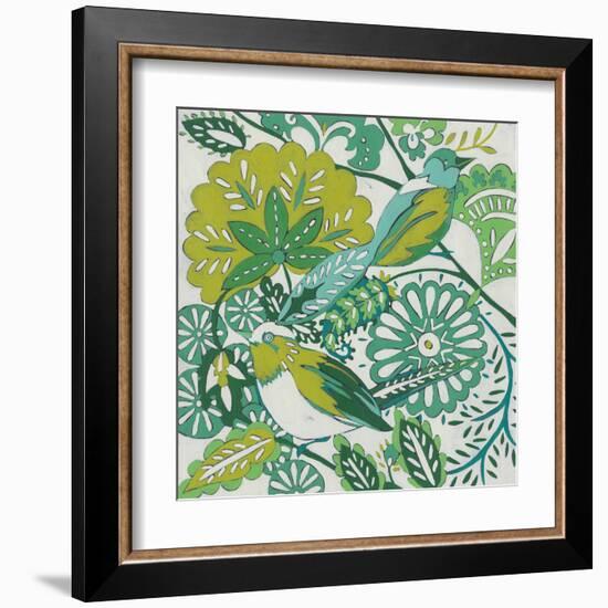 Lovebirds II-Chariklia Zarris-Framed Art Print