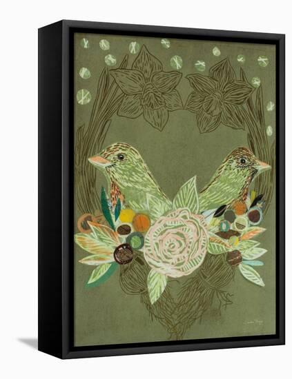 Lovebirds-Candra Boggs-Framed Stretched Canvas