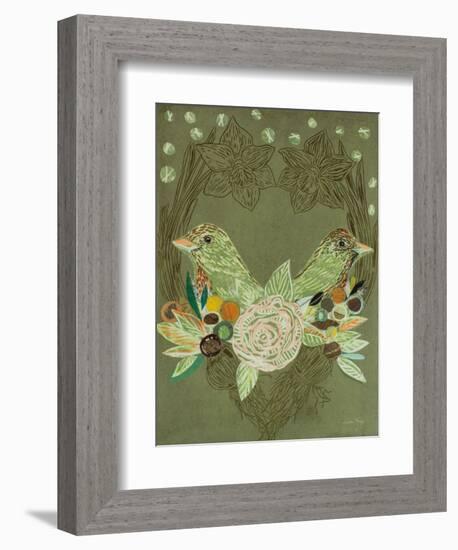 Lovebirds-Candra Boggs-Framed Art Print